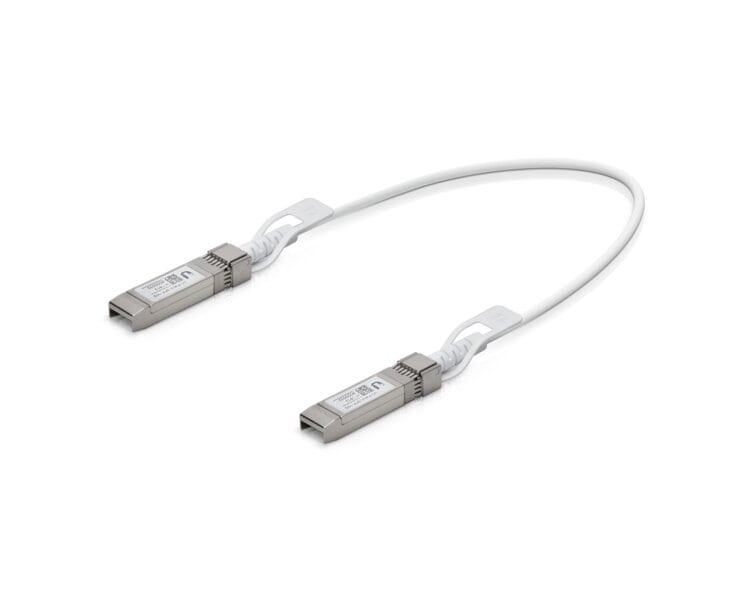 Ubiquiti UniFi Direct Attach Copper Cable, SFP+, 10Gbps, 0.5 meter (UC-DAC-SFP+)