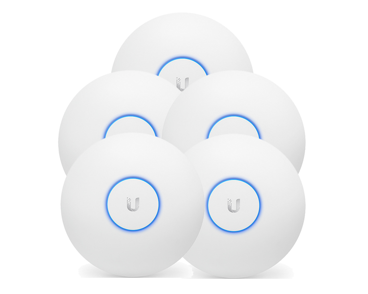 Ubiquiti UniFi UAP-AC-LR-5 Indoor Access Point (5 Pack)