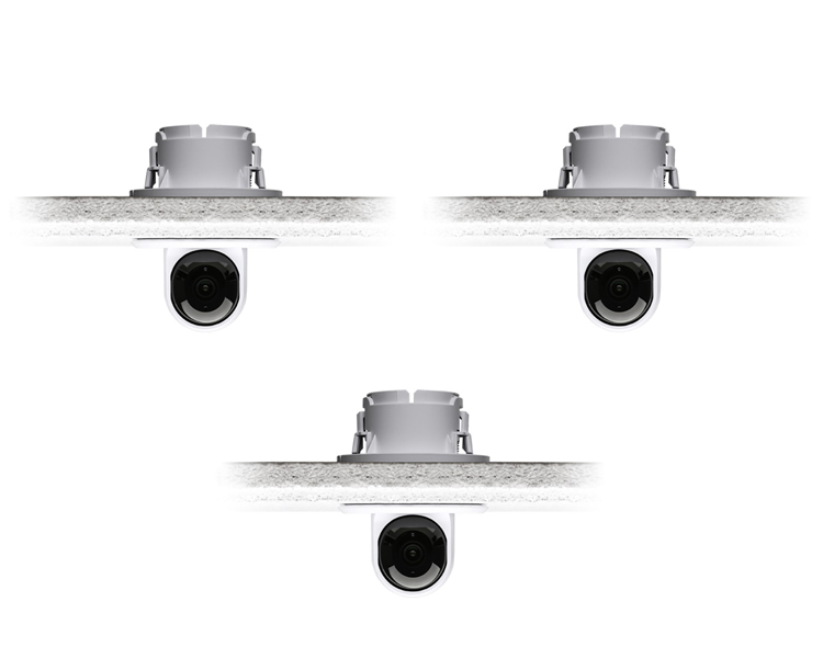 Ubiquiti UniFi UVC-G3-F-C Ceiling Mount for UVC-G3-Flex - 3 pack