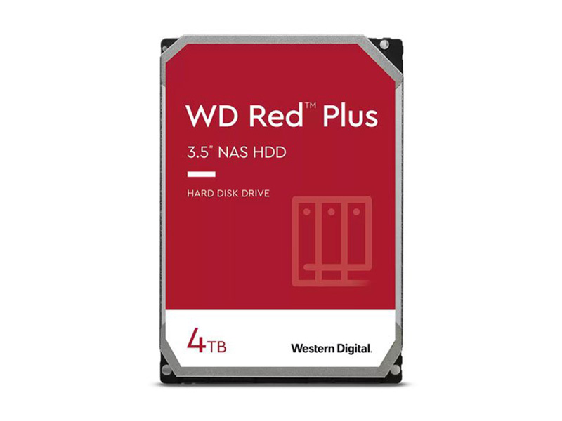 Western Digital WD Red Plus 4TB NAS 3.5" SATA HDD/Hard Drive (WD40EFZX)