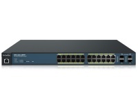 EnGenius 24-Port Managed Gigabit 410W PoE+ Network Switch (EL-EWS1200-28TFP)
