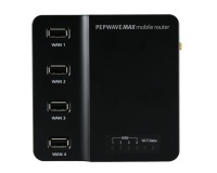 Peplink Pepwave MAX On-The-Go Quad-USB 4G LTE / 3G Router