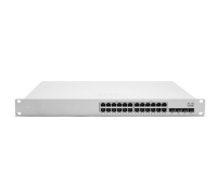 Cisco Meraki MS350-24P L3 Stck Cloud-Managed 24x GigE 370W PoE Switch