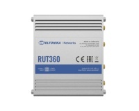 Teltonika RUT360 Industrial 4G LTE Cat6 Router with WiFi